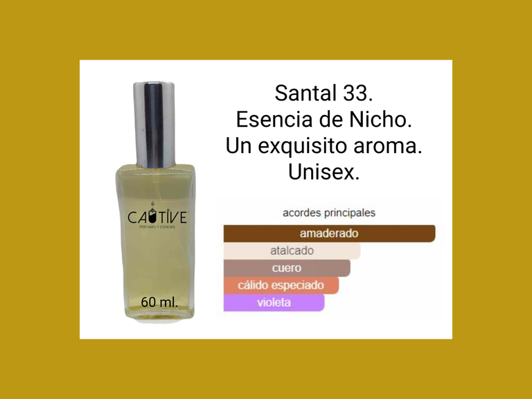 PERFUME SANTAL  33 UNISEX